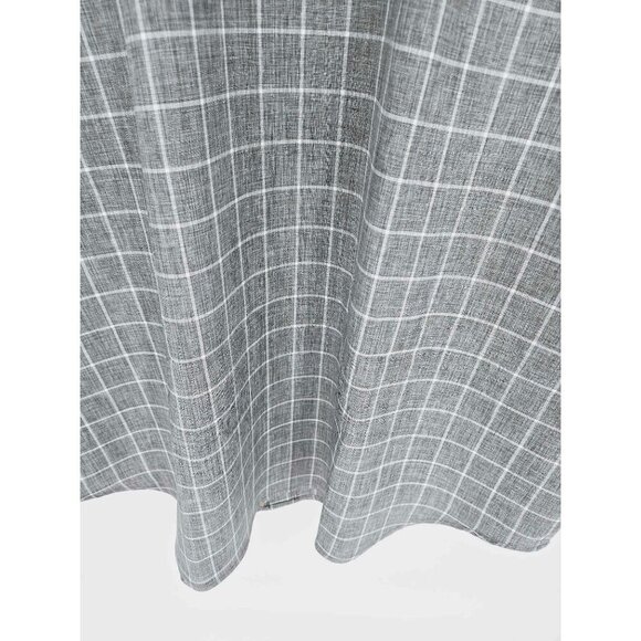 ORVIS Shirt Men’s XL Gray White Plaid Button Up short Sleeve Lightweight - Picture 8 of 8